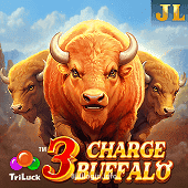 3 Charge Buffalo Slot Image